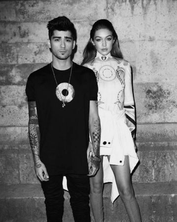 Gigi Hadid and Zayn Malik