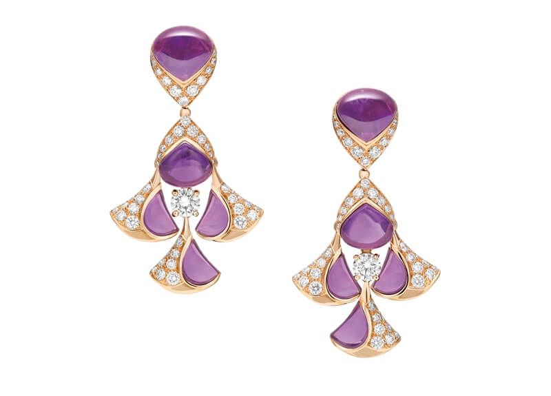 Bulgari 頂級珠寶彩寶耳環