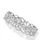 Lily Cluster 系列鑽石鉑金手鐲,Harry Winston