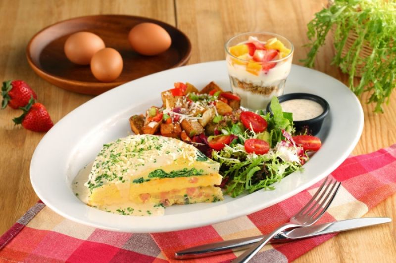 美式三層歐姆蛋 Three Layer Omlette 售價NT$450