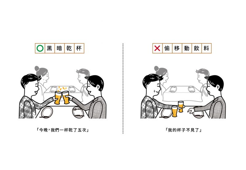 黑暗交友玩樂守則 黑暗乾杯