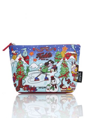 Kiehl's X Jeremyville 聖誕限量雪人化妝包