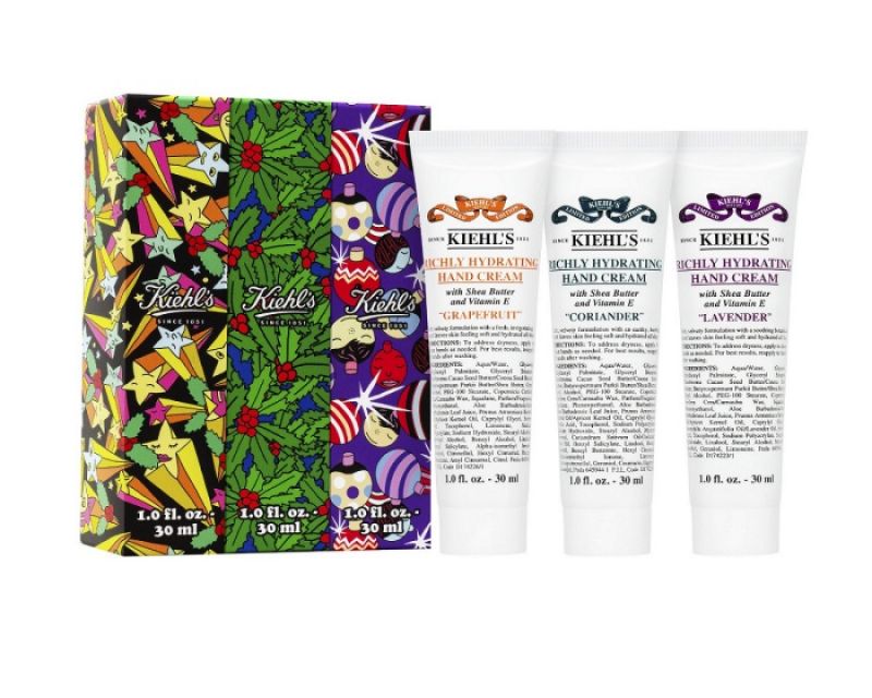 Kiehl's X Jeremyville 清新香氛護手霜組 聖誕限量版 NT$900