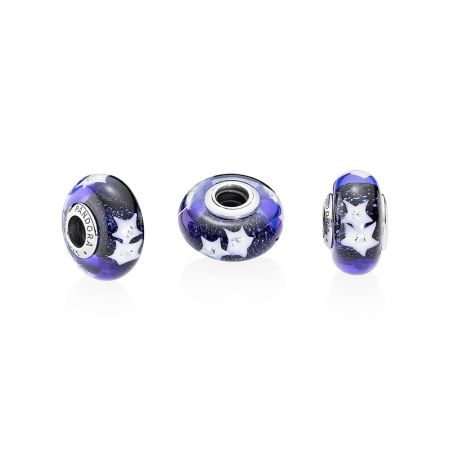 PANDORA 夜空繁星Murano琉璃925銀串飾 NT$2,280