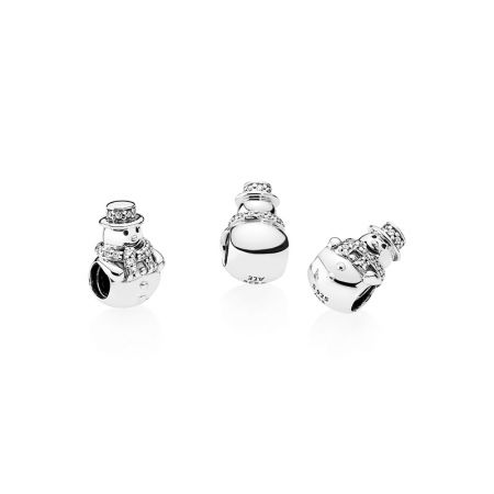 PANDORA 北歐雪人925銀鋯石串飾 NT$2,280