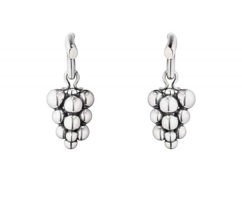 GEORG JENSEN MOONLIGHT GRAPES系列 純銀耳環 ,NT$9,000
