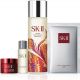 青春露限定禮盒 NT5,480買青春露聖誕限定版230ml,即送亮采化粧水 30ml、青春敷面膜 1片、R.N.A.超肌能緊緻活膚霜 15g (贈品價值NT$1,813)