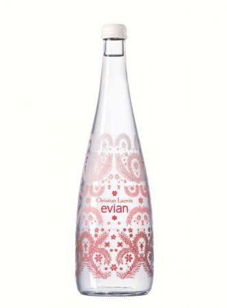2017evian x Christian Lacroix粉紅限量瓶