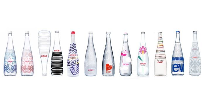 evian十年十款跨界聯名設計瓶