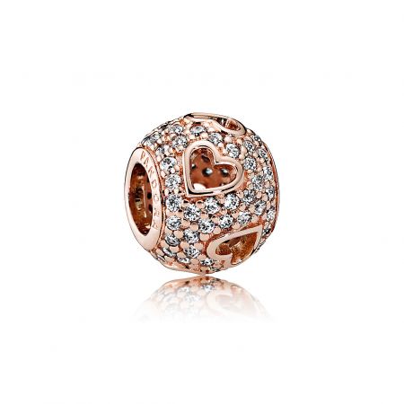 PANDORA Rose 愛心鋯石串飾NT$3,580