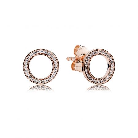 PANDORA Rose永恆經典鋯石耳環 NT$2,680