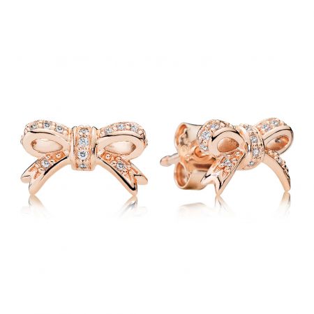 PANDORA Rose蝴蝶結耳環NT$3,180