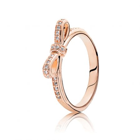 PANDORA Rose蝴蝶結鋯石戒指 NT$2,680