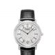 Altiplano 鑲鑽超薄腕錶41mm18K白金錶殼鑲嵌493顆圓形美鑽(約3.63克拉)、84顆矩形切割美鑽(約5.53克拉)以太陽放射狀排列、共鑲嵌542顆美鑽(總重約 9.16克拉)搭載伯爵製1200P超薄自動上鍊機械機芯鱷魚皮錶帶折疊式錶釦G0A37128台幣參考售價 7,750,000元