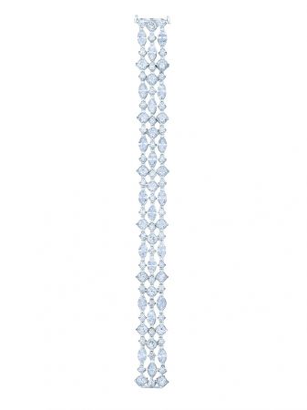 Tiffany Fringe鑽石手鍊 NT$7,640,000 (吳可熙穿戴明細)