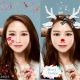倩碧與自拍動畫APP-SNOW合作,推出「聖誕小鹿」與「派對紅唇」2款新模組。
