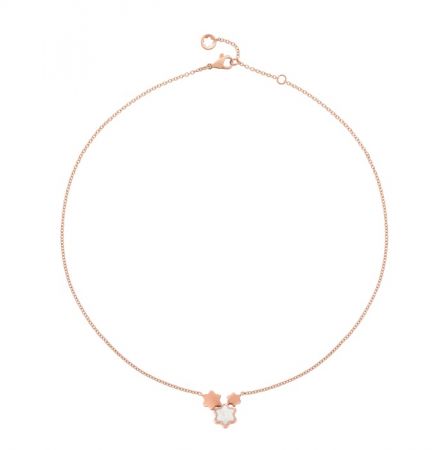 萬寶龍Souvenir dEtoiles Earstuds系列玫瑰金項鍊,NT$55,100