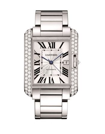 Tank Anglaise英國坦克腕錶,Cartier.