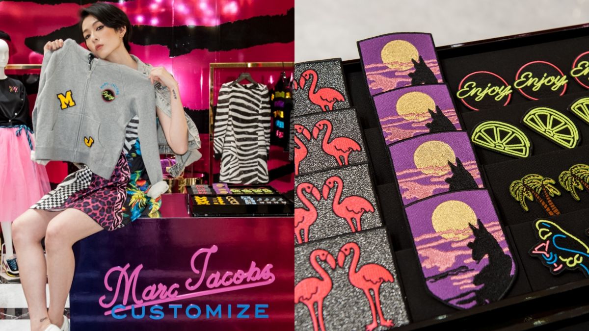 紅鶴、霓虹燈、棕梠樹…Marc Jacobs推出超繽紛DIY客製化外套!