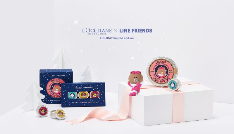 L'OCCITANE X LINE FRIENDS 限量版乳油木果油