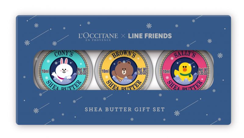 L’OCCITANE×LINE限量版乳油木果油10ml*3 ,NT1,280 (限量)