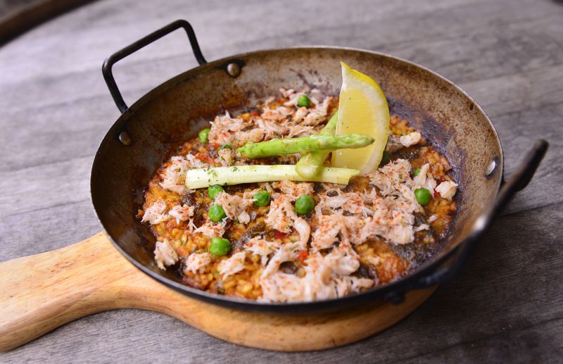 蟹肉風味烤飯