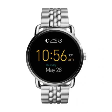 Fossil Q Wander 觸控式螢幕配精鋼錶帶(FTW2111),NT$10,500