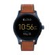 Fossil Q Marshal 觸控式螢幕配咖啡色皮革錶帶 (FTW2106),NT$10,500