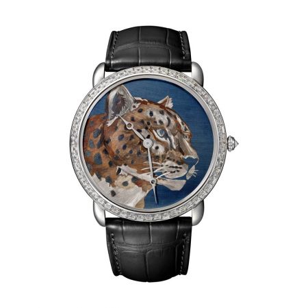 Ronde Louis Cartier火金工藝腕錶,Cartier