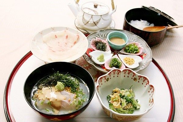 鹿耳島縣 城山觀光飯店-真鯛清湯茶泡飯