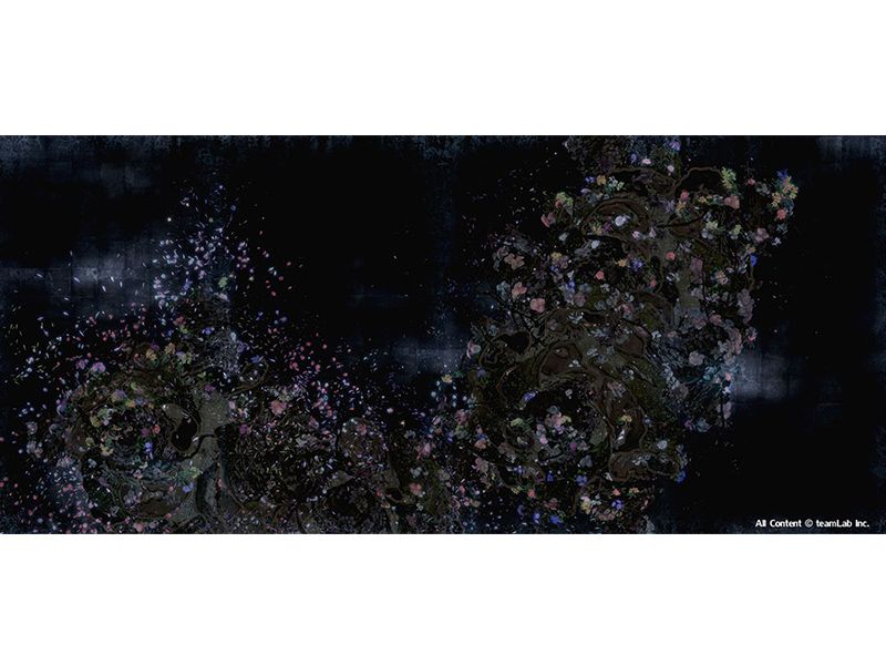 〈花開富貴人生II - 年復一年,黑暗〉(Ever Blossoming Life II – A Whole Year per Hour, Dark)