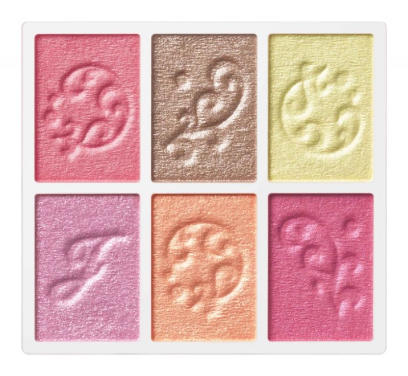 Jill Stuart吉麗絲朵繽紛糖磚眼彩盤(甜點主義)03 03 framboise & pistachio assort覆盆子和開心果,NT1,600