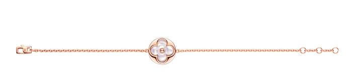 Louis Vuitton Blossom珠寶系列 Color Blossom白彩珍珠母貝手鍊 Q95465 TWD$87,000
