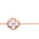 Louis Vuitton Blossom珠寶系列 Color Blossom白彩珍珠母貝手鍊 Q95465 TWD$87,000