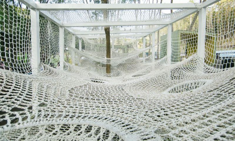作品名稱:織築,是藝術家曾靖婷的作品