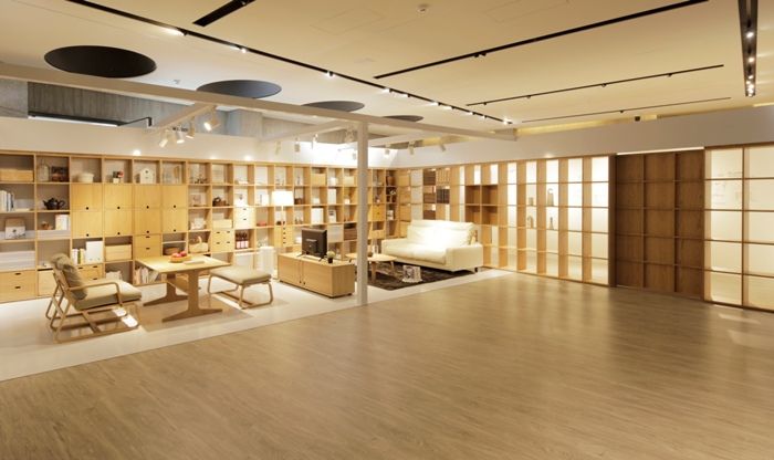 早先無印良品推出概念Compact life 適切生活隔間方格牆,也有機會運用於新飯店中