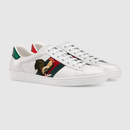 GUCCIACE 新年限定公雞刺繡休閒鞋 (女) NT$ 21,500
