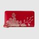 GUCCI新年限定花卉印花長夾 NT$ 26,900