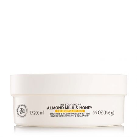THE BODY SHOP杏奶花蜜滋養身體滋養霜,$960/200ml