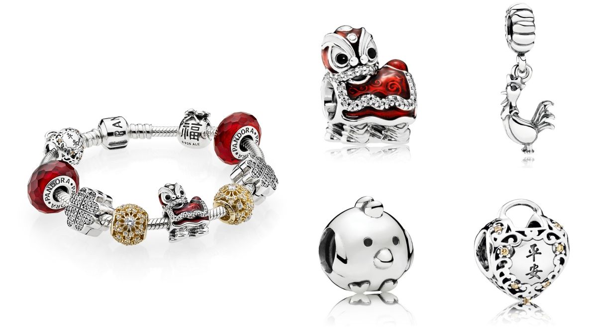 2017的必備幸運物!俏皮金雞、傳統舞獅… PANDORA農曆新年系列
