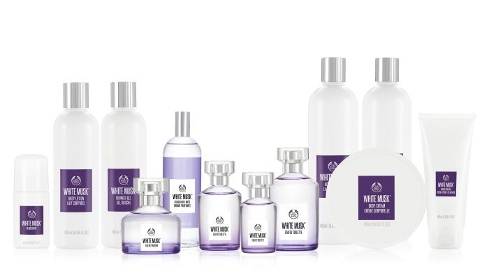 THE BODY SHOP 白麝香絲柔系列
