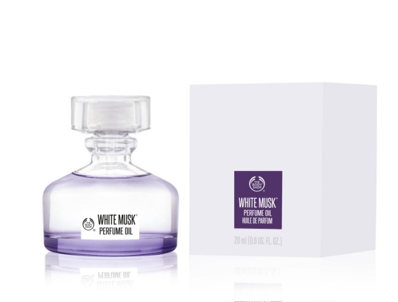 THE BODY SHOP白麝香絲柔氛香油20ml,NT1,380