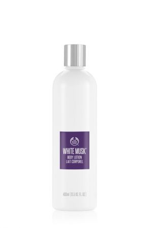 THE BODY SHOP白麝香絲柔身體潤膚乳250ml,NT980、400ml,NT1,380