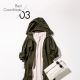 女裝寬版長版連帽外套 NT$1,990