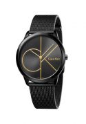 Calvin Klein Minimal系列PVD黑腕表 NT 9,100