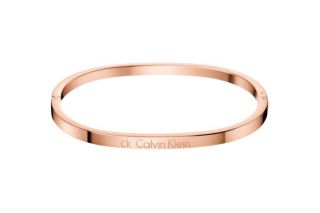 Calvin Klein Hook系列 PVD玫瑰金手環 NT 3,400