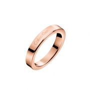 Calvin Klein Hook系列 PVD玫瑰金戒指 NT 2,000