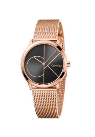 Calvin Klein Minimal系列PVD玫瑰金腕表 NT 9,100