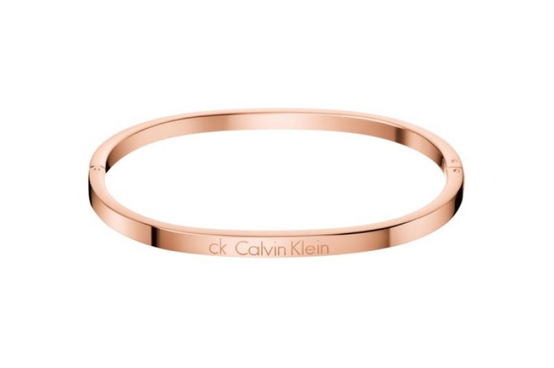 Calvin Klein Hook系列 PVD玫瑰金手環 NT 3,400