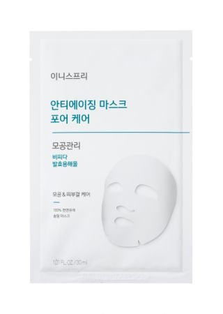 innisfree超緊顏抗齡面膜 毛孔,每片110元